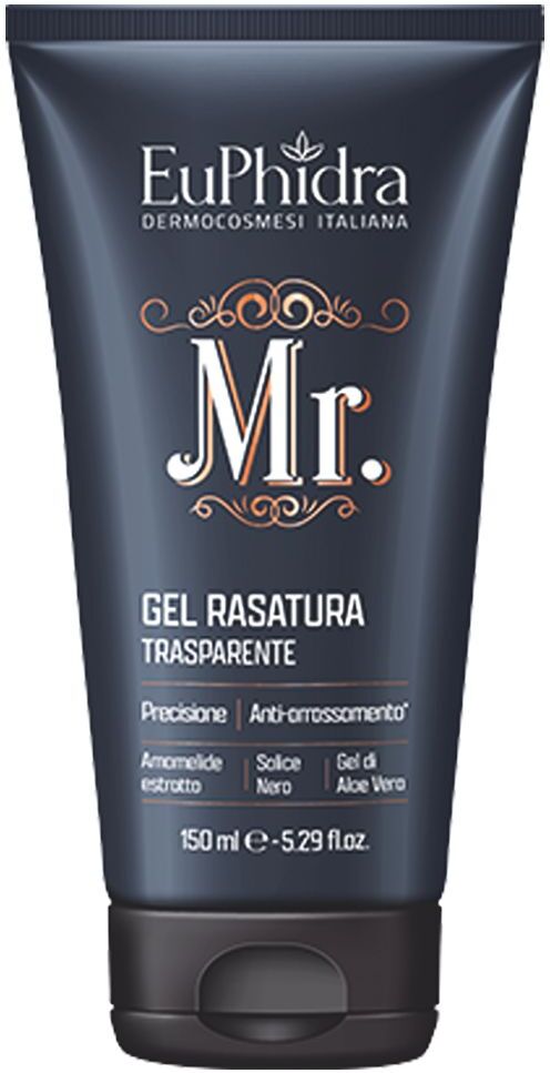 euphidra mr. gel rasatura trasparente 150ml