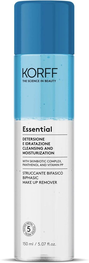 korff essential struccante bifasico 150ml