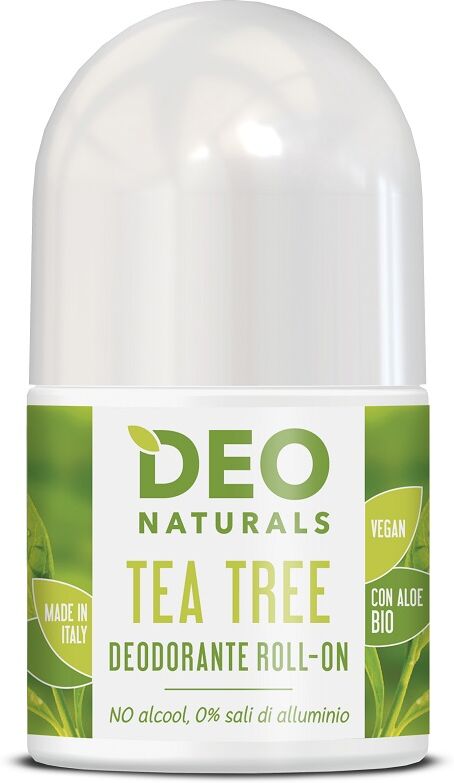 optima deonaturals roll on tea tree 50ml