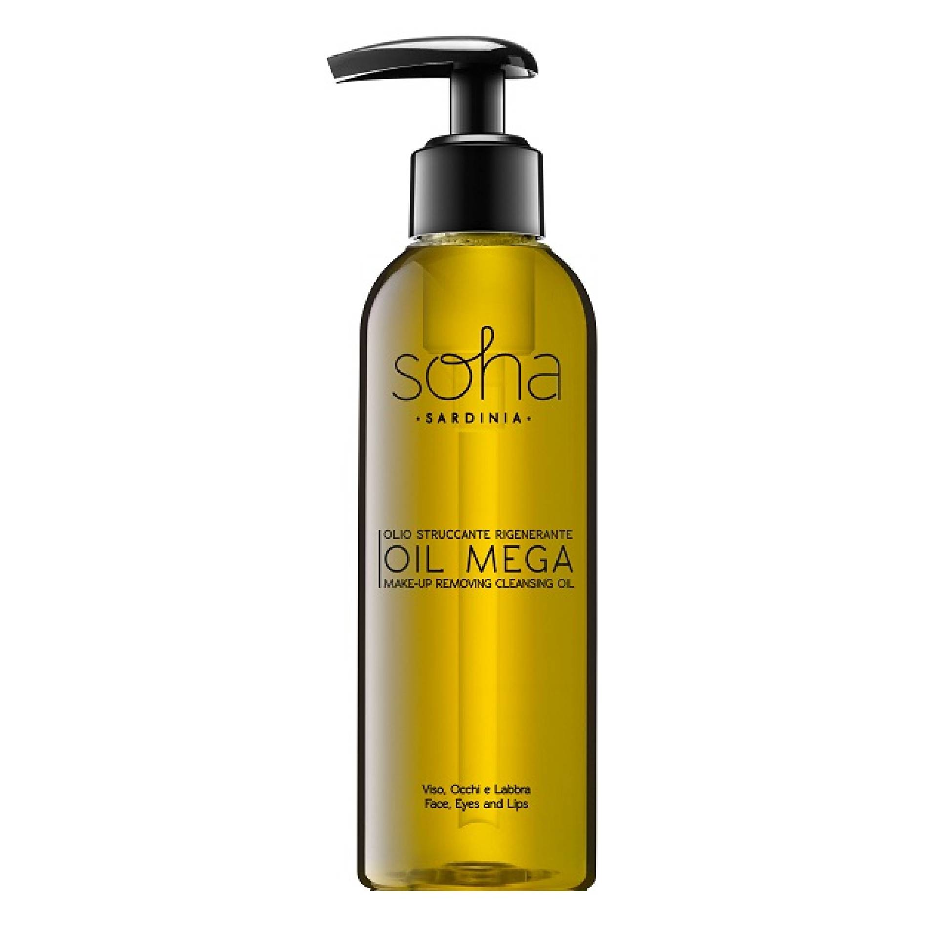 soha sardinia soha olio struccante rigenerante oil mega 200ml