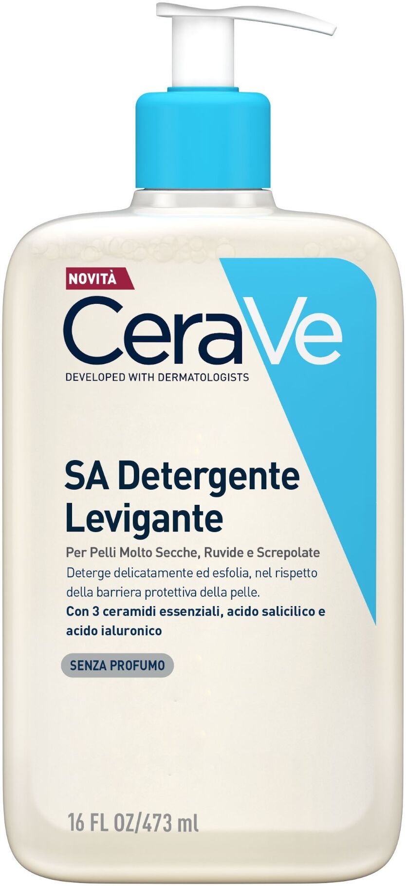 cerave sa detergente levigante 473ml