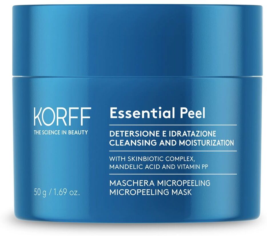 korff essential maschera micropeeling 50ml