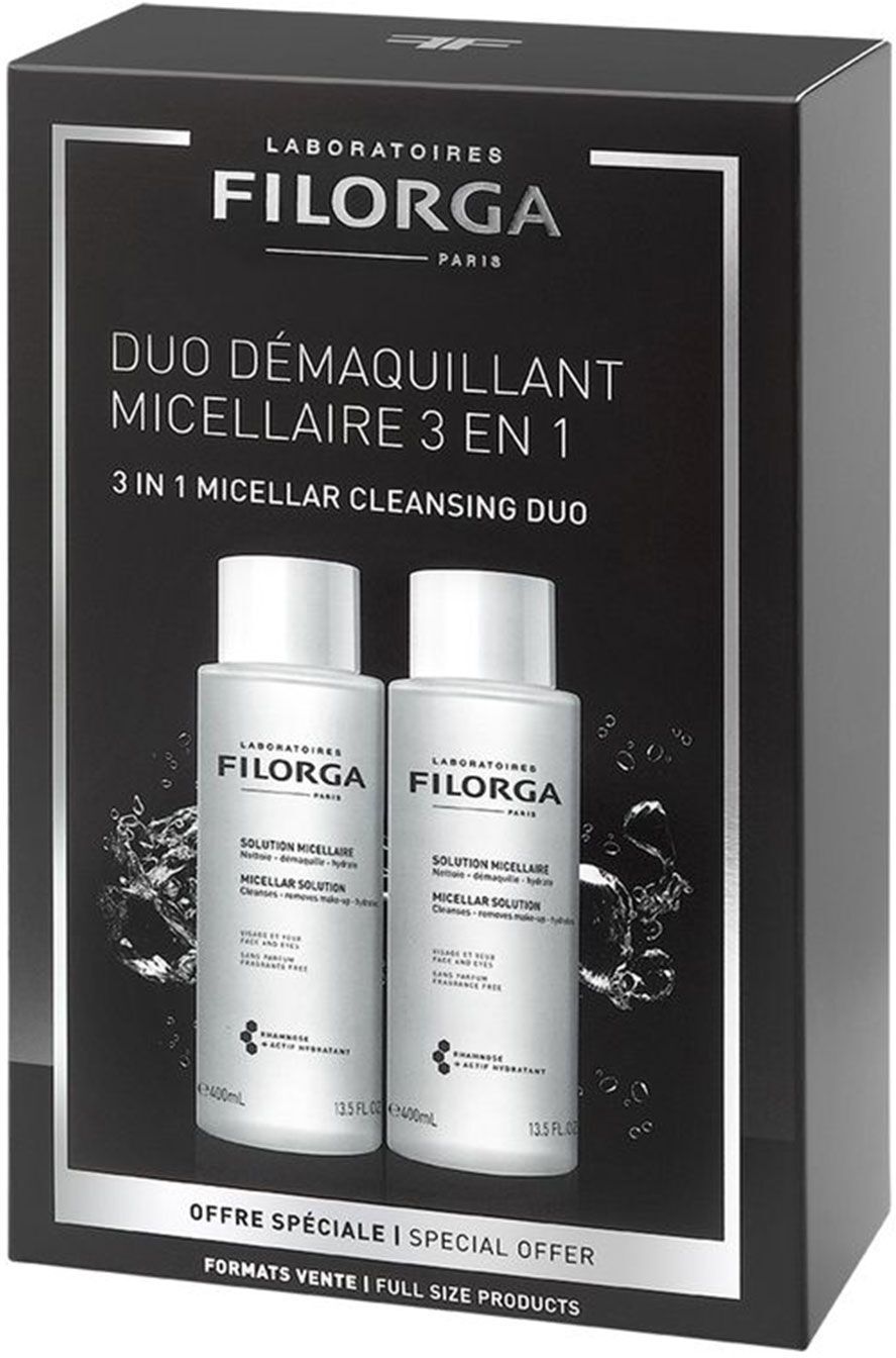 Filorga Duo Anti-aging Soluzione Micellare Struccante 2x400ml