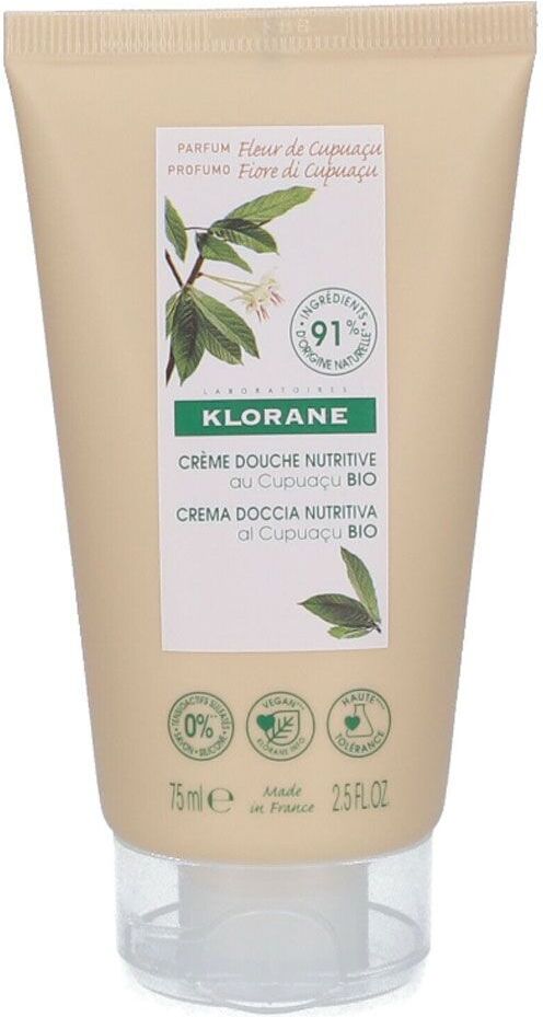 Klorane Crema Doccia Nutritiva Al Profumo Fiore Di Cupuacu 75ml