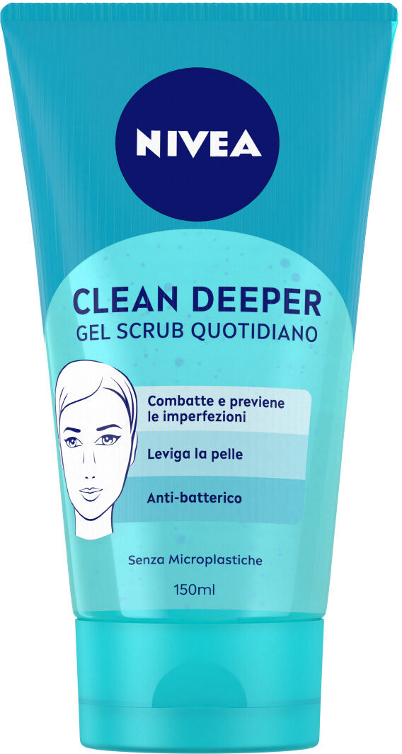 Niveagel Gel Scrub Quotidiano Clean Deeper 150ml