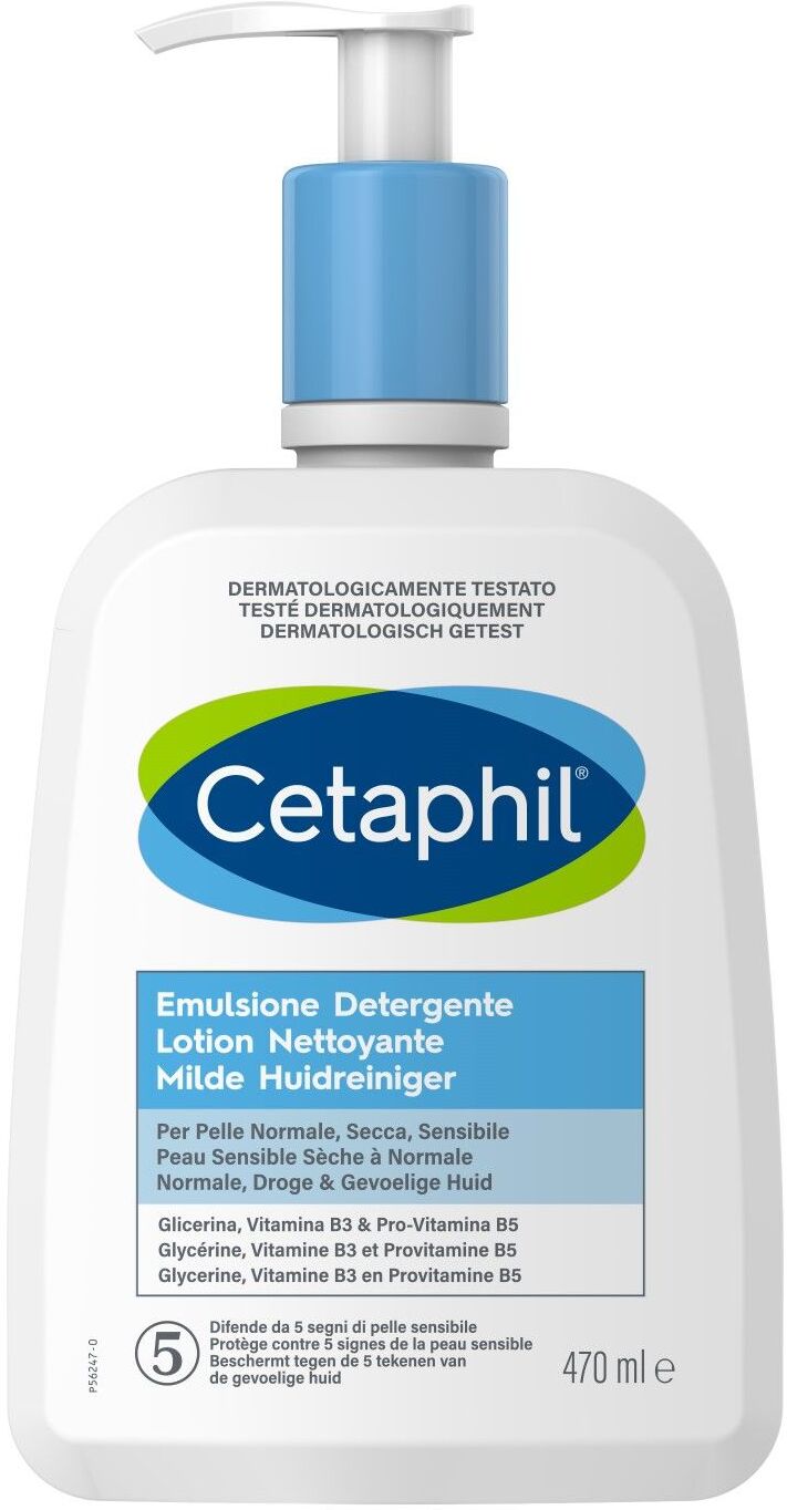 Cetaphil Emulsione Detergente Viso E Corpo 470ml