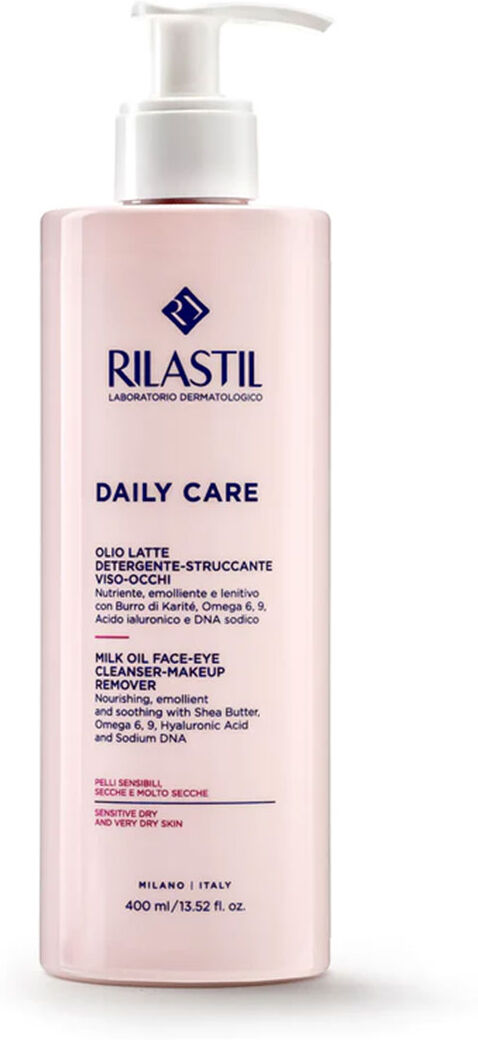 Rilastil Daily Care Olio Latte Detergente Struccante Viso Occhi 400ml