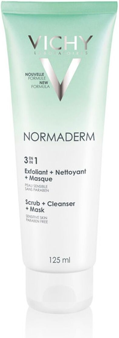 Vichy Normaderm 3 In 1 Esfoliante + Crema Detergente + Maschera 125ml