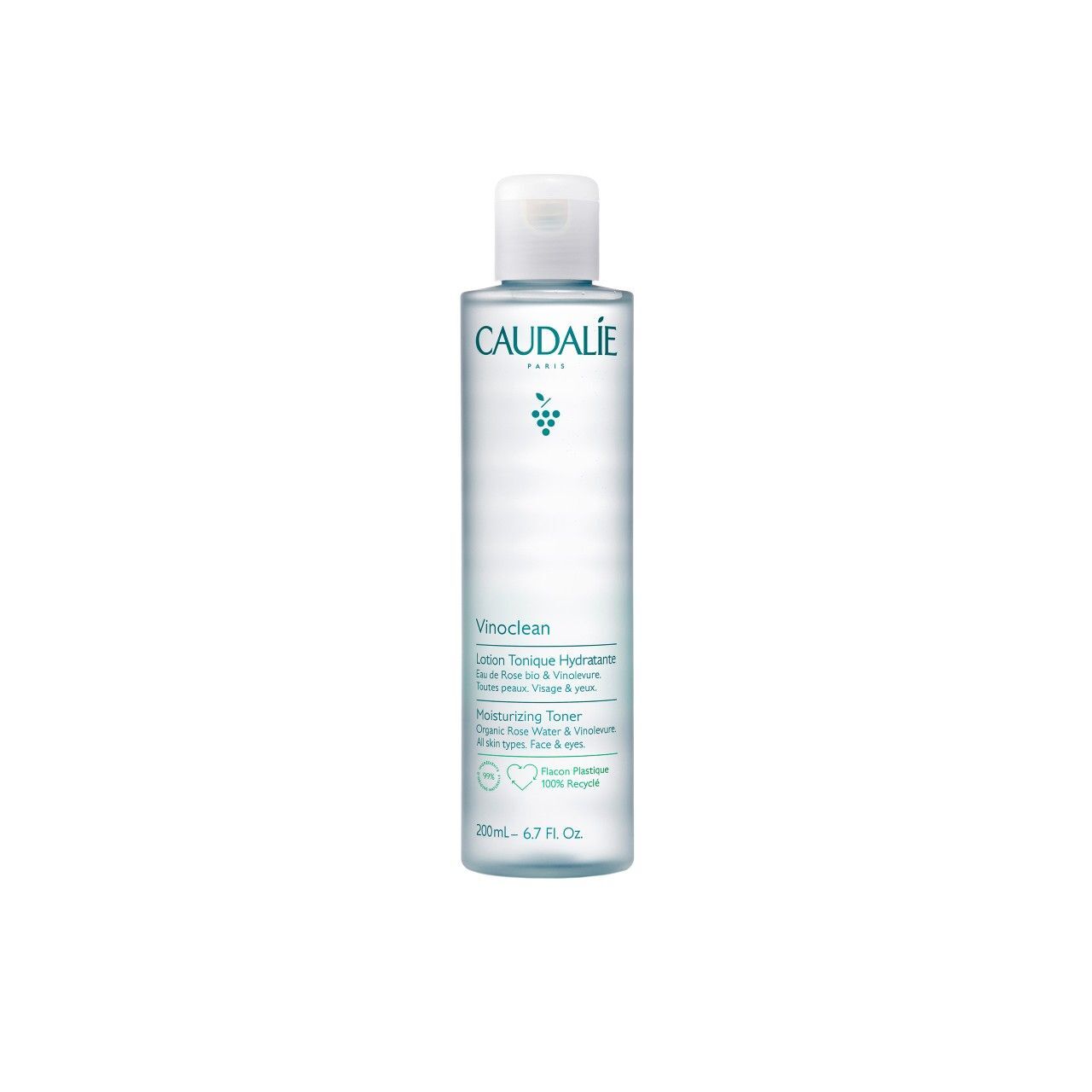 Caudalie Vinoclean Lozione Tonica Idratante 200ml