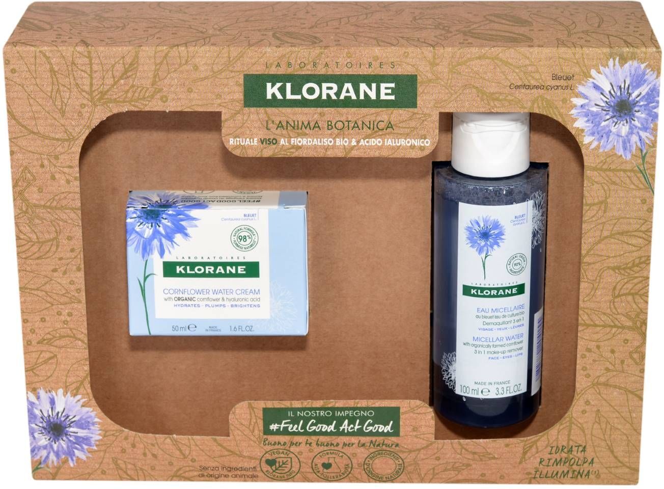 Klorane Rituale Viso Fiordaliso Cofanetto Natale