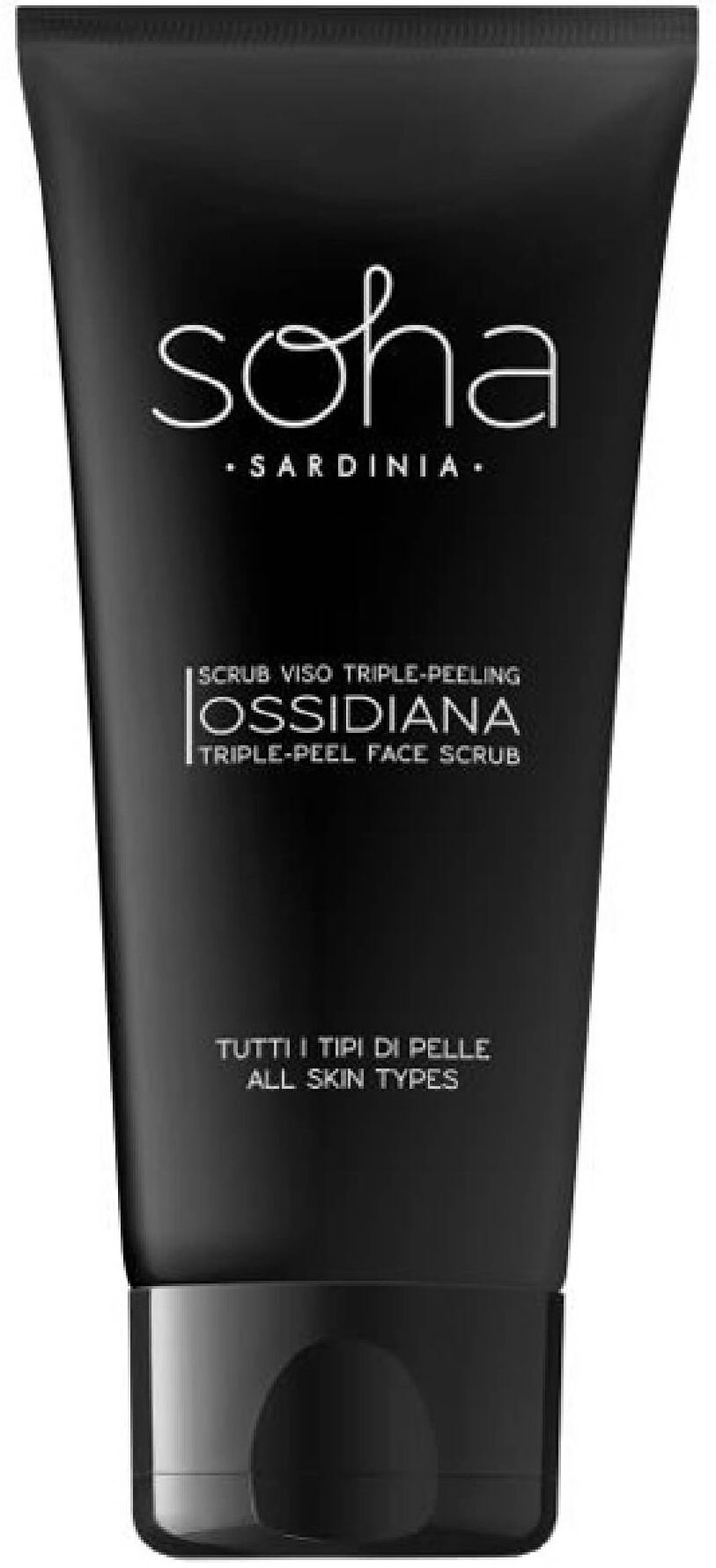 Soha Sardinia Soha Scrub Viso Triple-peeling Ossidiana 60ml