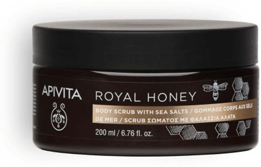 Apivita Royal Honey Scrub Corpo Con Sali Marini 200ml