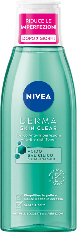 Nivea Derma Skin Clear Tonico Anti-imperfezioni 200ml