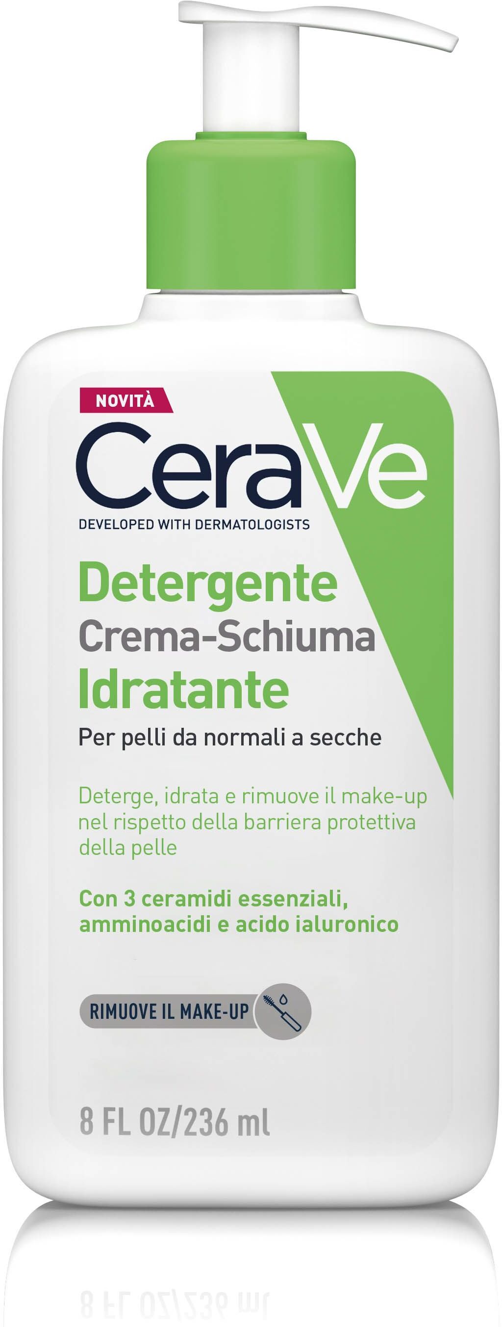 Cerave Detergente Crema-schiuma Idratante 236ml