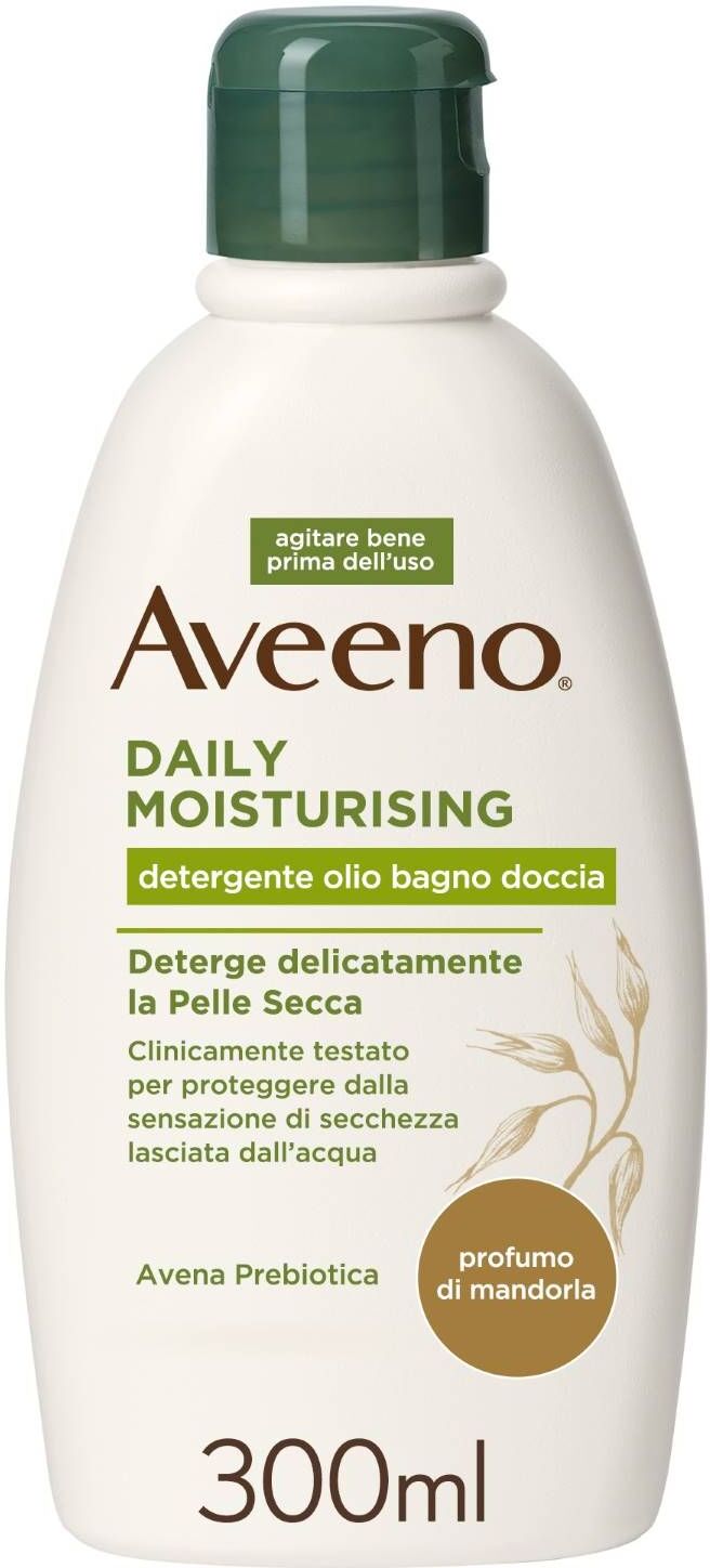 Aveeno Daily Moisturising Detergente Olio Quotidiano Pelle Sensibile 300ml