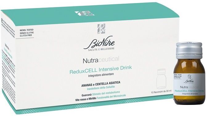 Bionike Nutraceutical Reduxcell Intensive Drink Integratore Cellulite 10 Flaconi