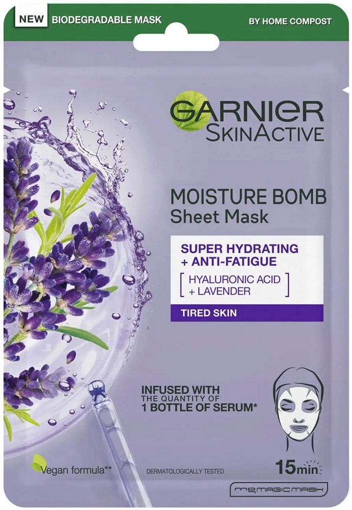 L'Oreal Active Hydrabomb Maschera Tessuto Lavanda