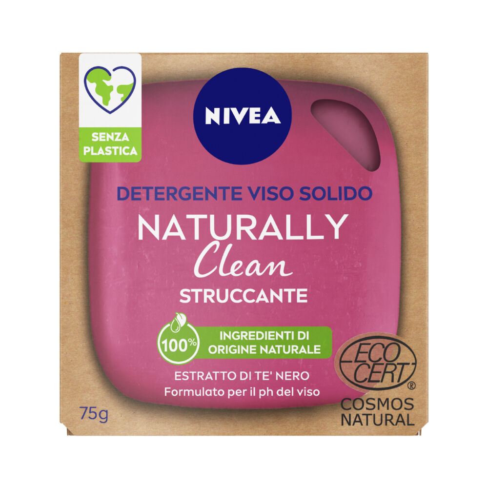 Nivea Naturally Clean Struccante Solido 75g