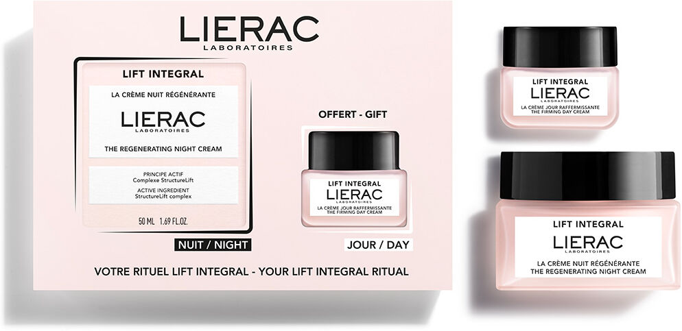 Lierac Cofanetto Lift Integral Notte Crema Notte 50ml + Crema Giorno 20ml