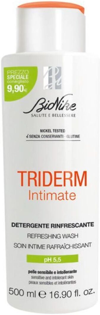 Bionike Triderm Intimate Detergente Intimo Rinfrescante 500ml