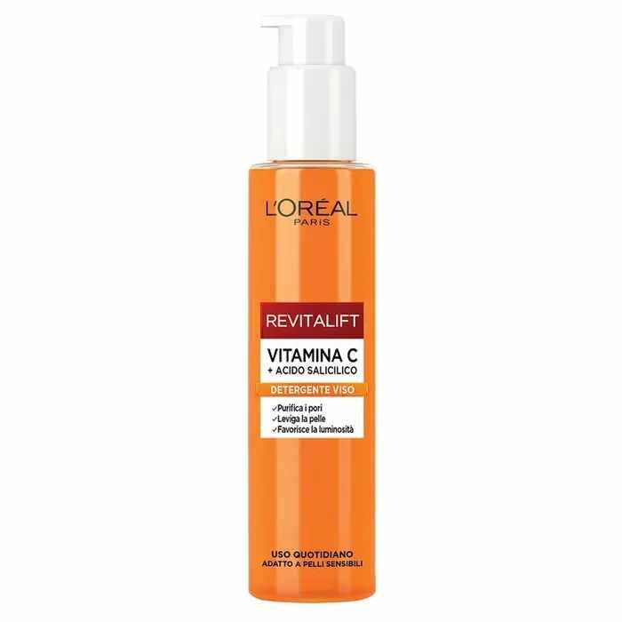 L'Oreal Detergente Viso Vitamina C + Acido Salicilico 150ml