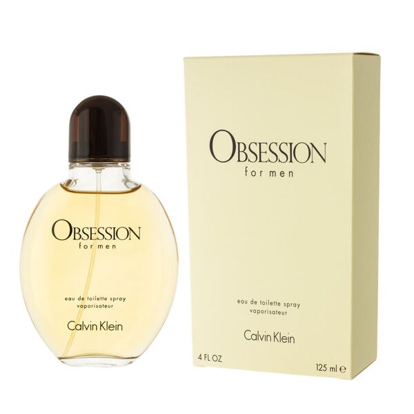 calvin klein obsession eau de toilette for man 125ml