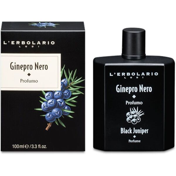 l'erbolario ginepro nero profumo uomo 100ml