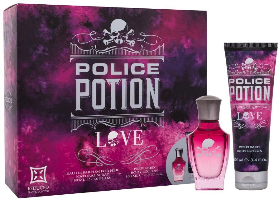 police potion love set donna eau de parfum 30ml + lozione corpo profumata 100ml