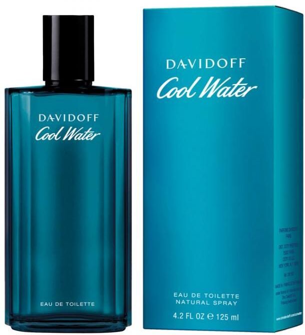 davidoff cool water eau de toilette uomo 125ml