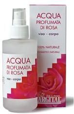 argital acqua profumata rosa 100% naturale viso corpo 125ml