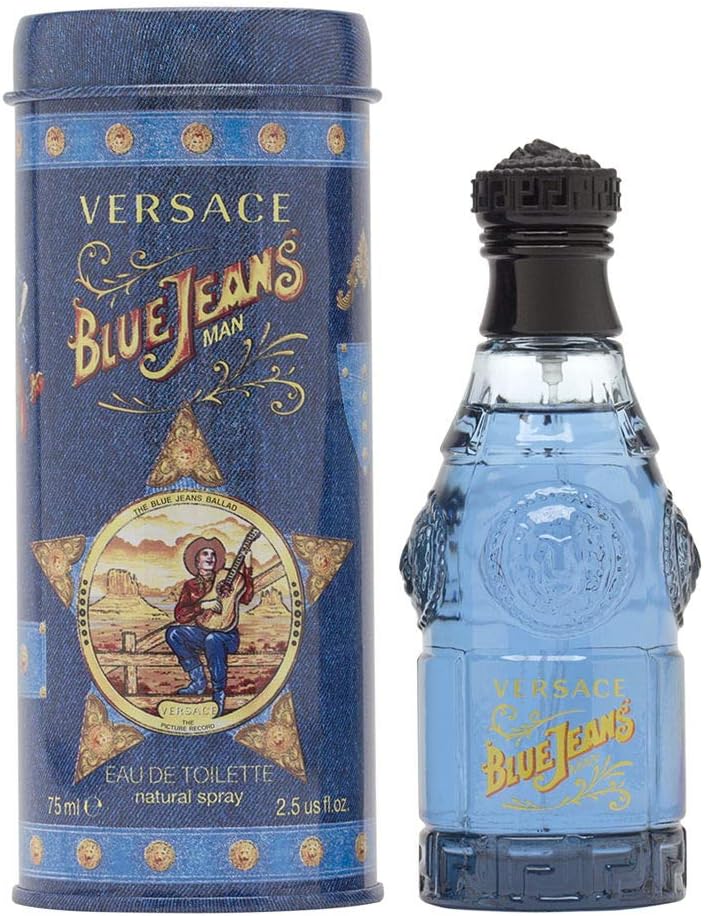 versace blue jeans eau de toilette 75ml