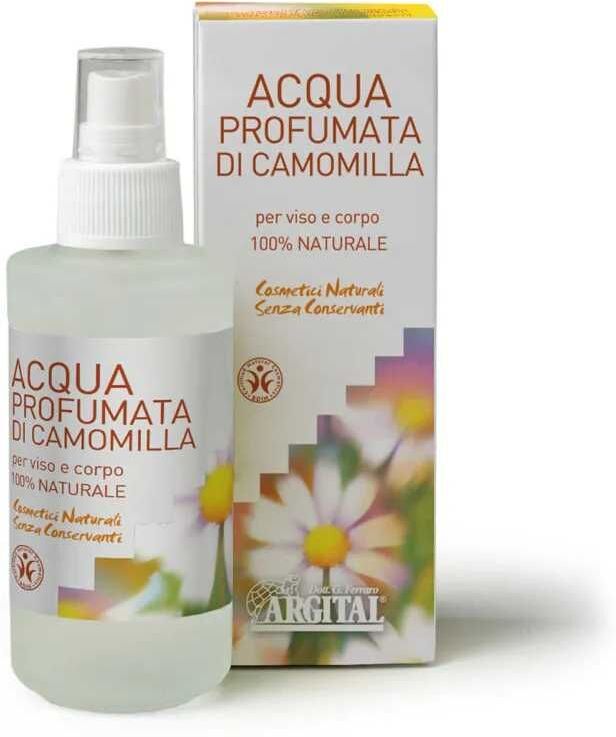 argital acqua profumata camomilla 100% naturale viso corpo unisex 125ml