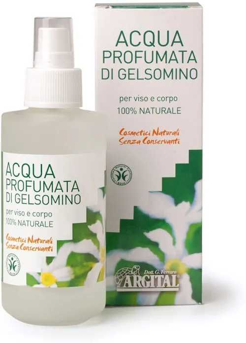 argital acqua profumata donna gelsomino 100% naturale viso corpo 125ml