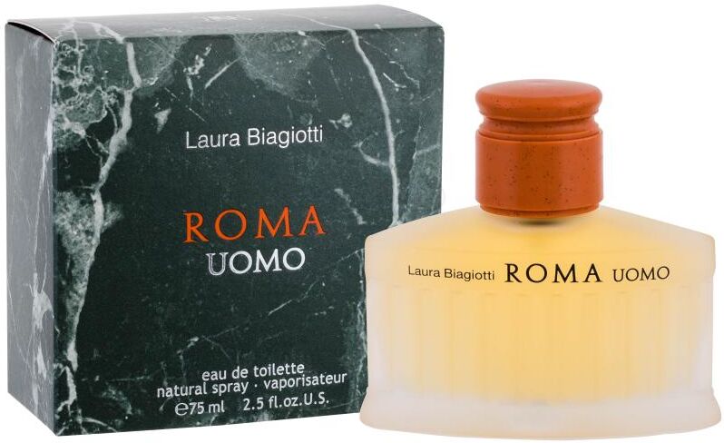 laura biagiotti roma eau de toilette uomo 75ml