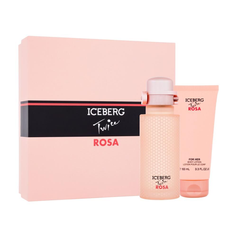 Iceberg Twice Rosa Set Eau De Toilette 125ml + Crema Corpo 100ml