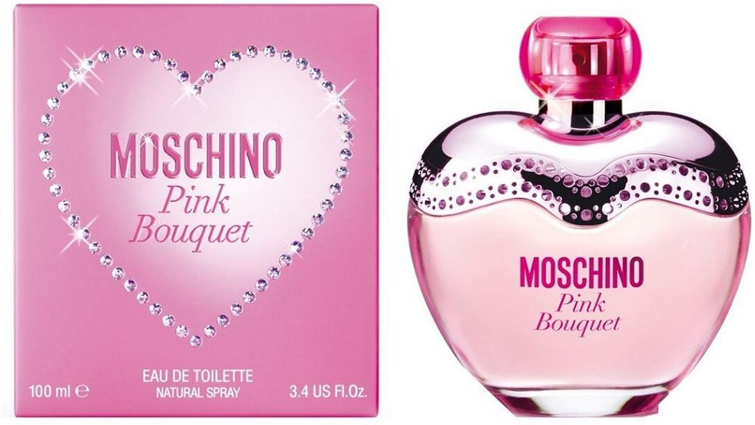 Moschino Pink Bouquet Eau De Toilette Spray Donna 100ml