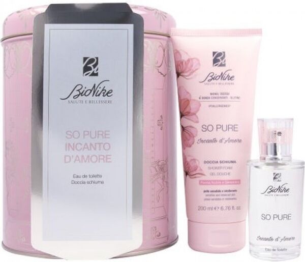 Bionike So Pure Incanto D'amore Cofanetto Regalo Eau De Toilette + Doccia Schiuma