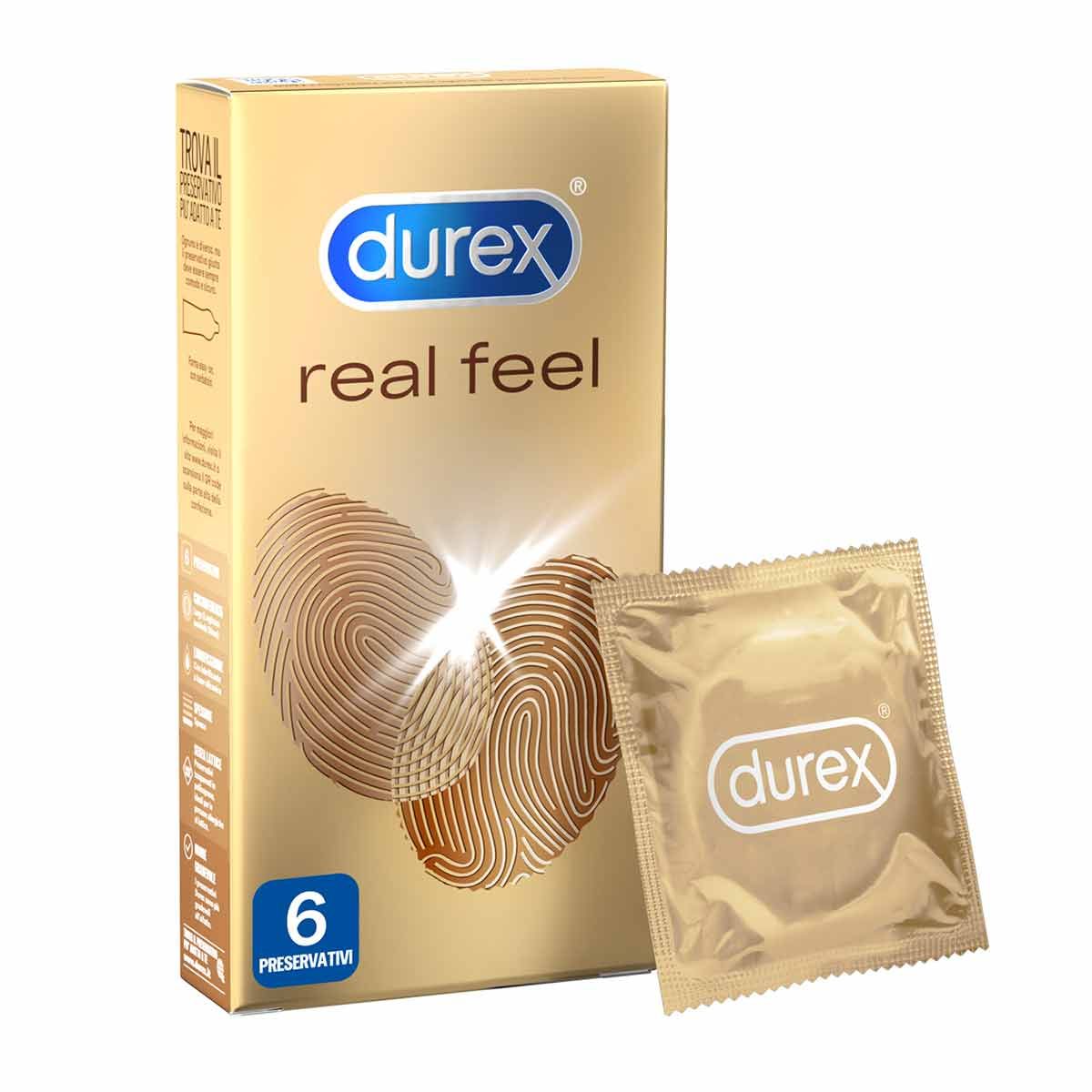 Durex Real Feel 6 Profilattici