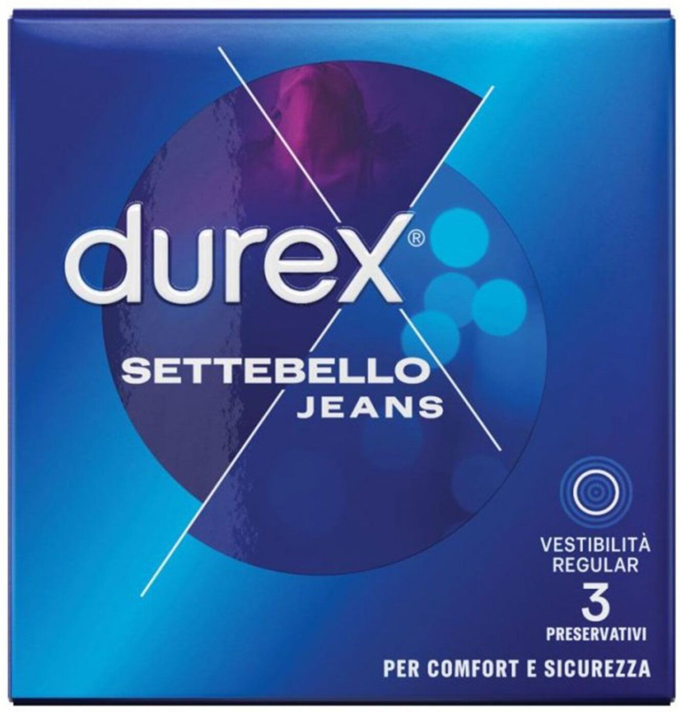 Durex Settebello Jeans Profilattico 3 Pezzi