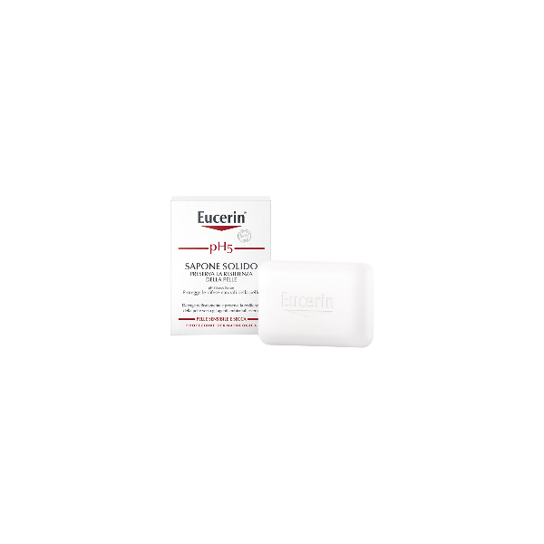 eucerin ph5 sapone solido pelle sensibile e secca 100g