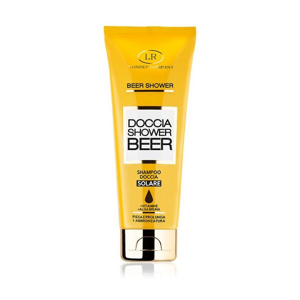 lr wonder company beer shower shampoo doccia solare 250ml