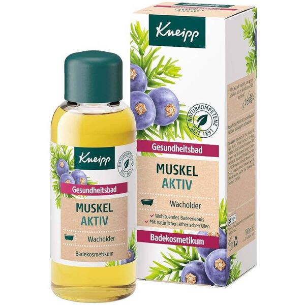 kneipp bagno benessere muscoli attivi 100ml