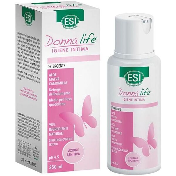 esi donna life detergente intimo lenitivo 250ml