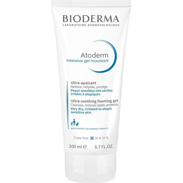 bioderma atoderm intensive gel moussant gel doccia antirritazioni pelle secca e atopica 200ml