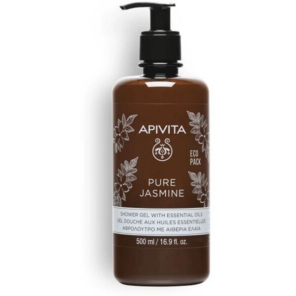 apivita pure jasmine gel doccia 500ml