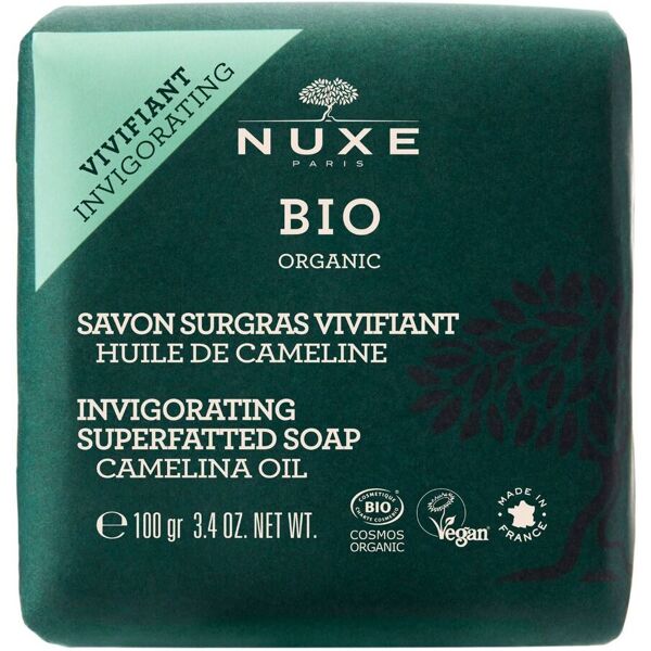 nuxe idratazione bio attiva sapone solido energizzante 100g