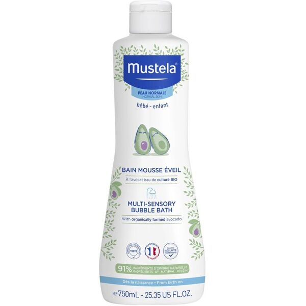 mustela bagno mille bolle detergente delicato 750ml