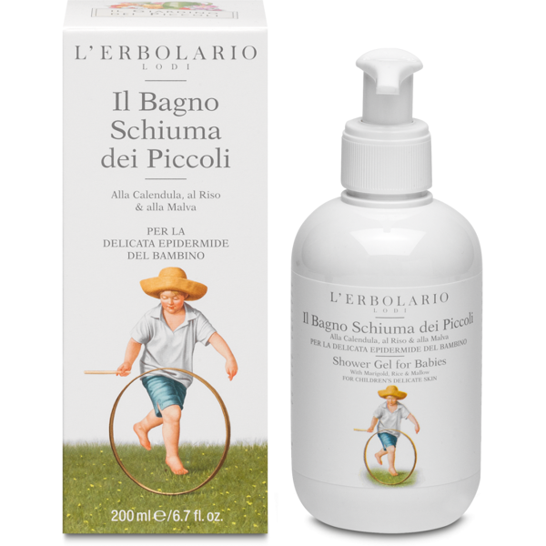 l'erbolario il giardino dei piccoli bagnoschiuma 200ml