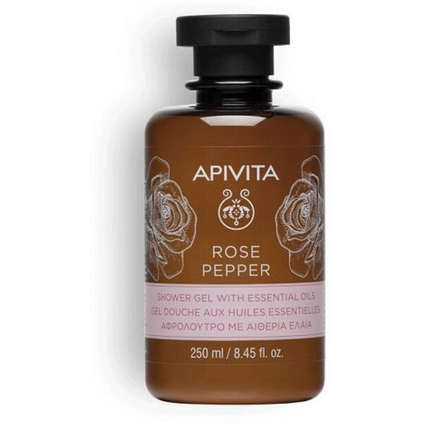 apivita rose pepper gel doccia 250ml