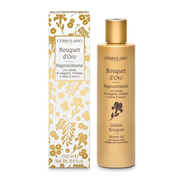 l'erbolario bouquet d'oro bagnoschiuma 250ml